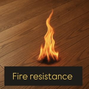 Surface fire resisting treatment